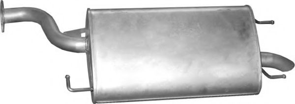 Глушитель выхлопных газов конечный POLMO 0529