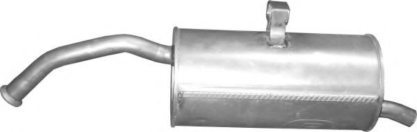 Глушитель выхлопных газов конечный POLMO 2616