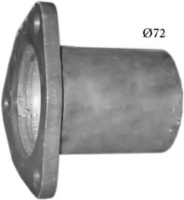 Труба выхлопного газа POLMO 7801