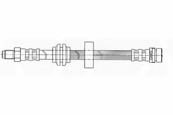 Тормозной шланг FERODO FHY2226