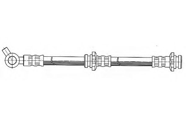 Тормозной шланг FERODO FHY2405