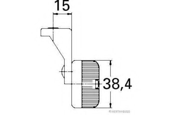 Габаритные огни HERTH+BUSS ELPARTS 82710008