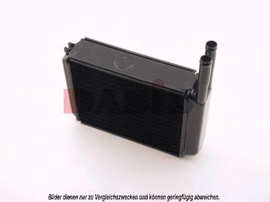 Теплообменник, отопление салона AKS DASIS FD6129