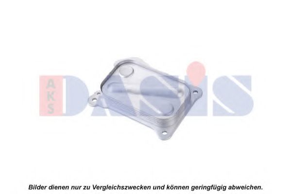 масляный радиатор, двигательное масло AKS DASIS 156004N