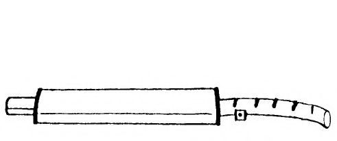 Средний глушитель выхлопных газов AKS DASIS SG12459
