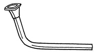 Труба выхлопного газа AKS DASIS SG60109