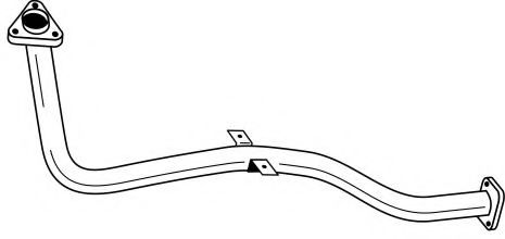Труба выхлопного газа AKS DASIS SG38116