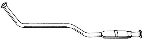 Труба выхлопного газа AKS DASIS SG35115