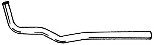 Труба выхлопного газа AKS DASIS SG35107