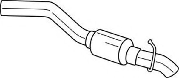 Глушитель выхлопных газов конечный AKS DASIS SG34622