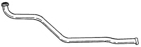 Труба выхлопного газа AKS DASIS SG25124