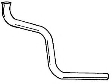 Труба выхлопного газа AKS DASIS SG11116