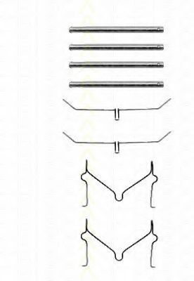 Комплектующие, колодки дискового тормоза OEMparts 0446535170