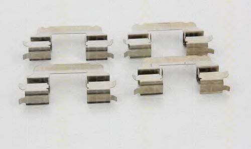 Комплектующие, колодки дискового тормоза TRISCAN 8105 151349