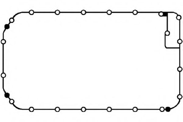Прокладка, маслянный поддон PAYEN JH5050