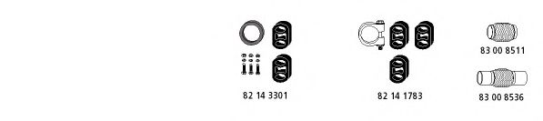 Система выпуска ОГ HJS MT-OP45