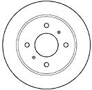 Тормозной диск MAPCO 15507