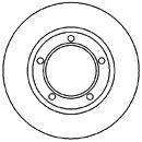 Тормозной диск MAPCO 15682