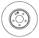 Тормозной диск MAPCO 15790