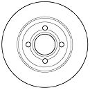 Тормозной диск MAPCO 15865