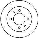 Тормозной диск HP (ZEBRA) 57625