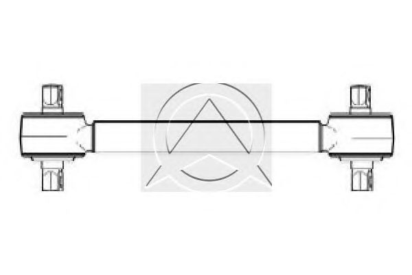 Рычаг независимой подвески колеса, подвеска колеса SIDEM 62043