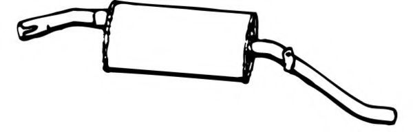 Глушитель выхлопных газов конечный EBERSPÄCHER 17453