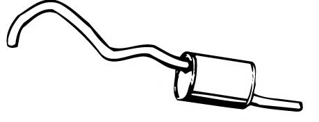 Глушитель выхлопных газов конечный EBERSPÄCHER 14414