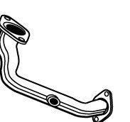 Труба выхлопного газа FONOS 08580