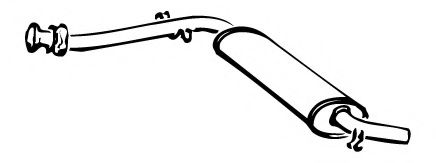 Предглушитель выхлопных газов FONOS 611451