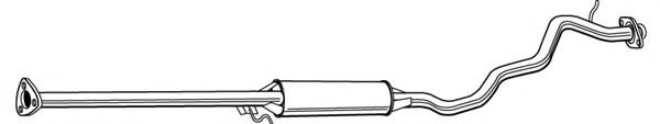 Средний глушитель выхлопных газов FONOS 620027