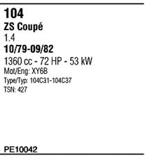 Система выпуска ОГ FONOS PE10042