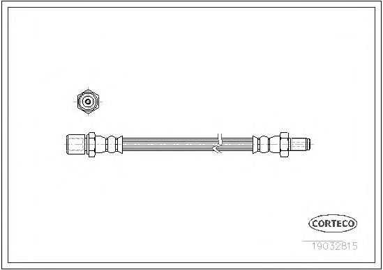 Тормозной шланг PEX 32030