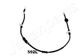 Трос, стояночная тормозная система JAPANPARTS BC-592L