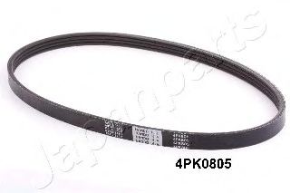 Поликлиновой ремень JAPANPARTS DV-4PK0805