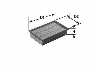 Воздушный фильтр CLEAN FILTERS MA 125