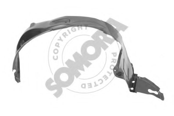 Обшивка, колесная ниша SOMORA 135006