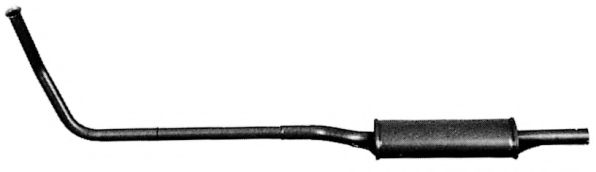 Предглушитель выхлопных газов TESH 250004