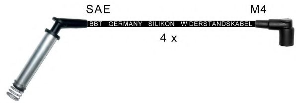 Комплект проводов зажигания BBT ZK782