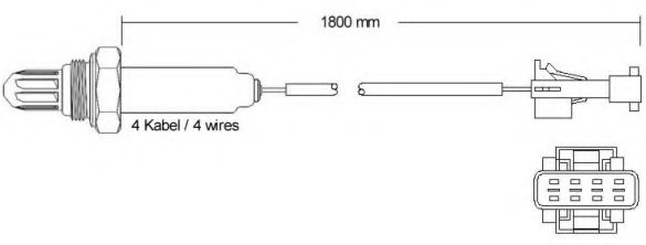 Лямбда-зонд BBT OXY420.180