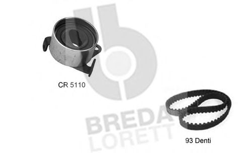 Комплект ремня ГРМ BREDA  LORETT KCD0261