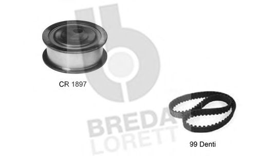 Комплект ремня ГРМ BREDA  LORETT KCD0267