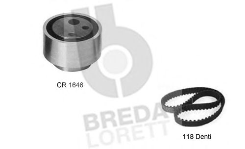 Комплект ремня ГРМ BREDA  LORETT KCD0269