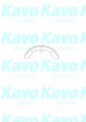 Комплект тормозных колодок KAVO PARTS BS-8931