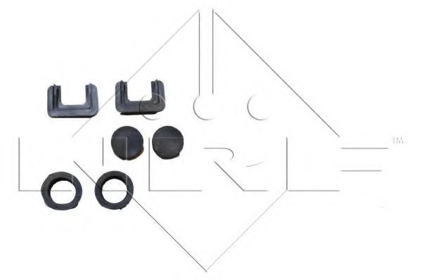 Радиатор, охлаждение двигателя NRF 55307