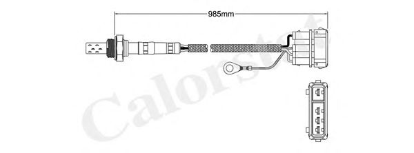 Лямбда-зонд CALORSTAT by Vernet LS130138