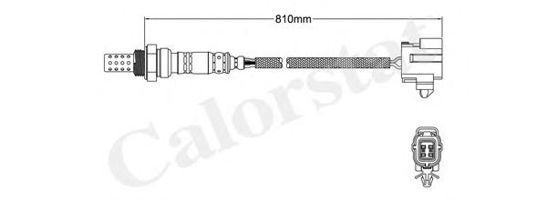 Лямбда-зонд CALORSTAT by Vernet LS140338