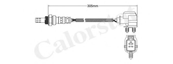 Лямбда-зонд CALORSTAT by Vernet LS140436
