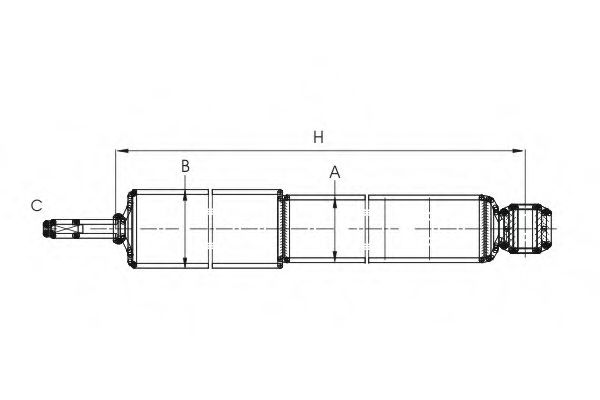 Амортизатор SCT Germany Z 2976