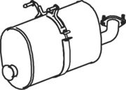 Средний глушитель выхлопных газов DINEX 38307